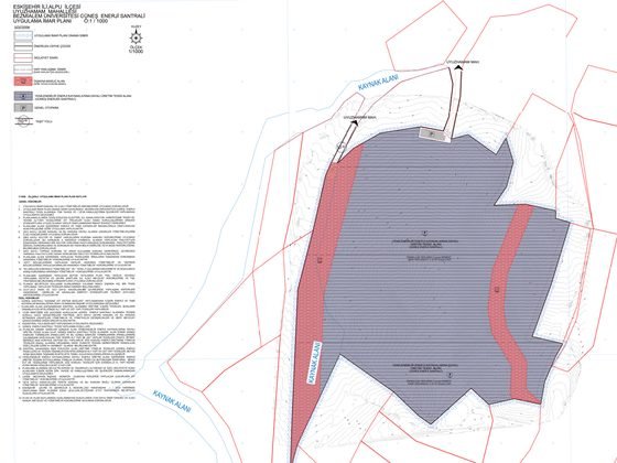 Bezmialem GES uygulama imar planı, Eskişehir Alpu